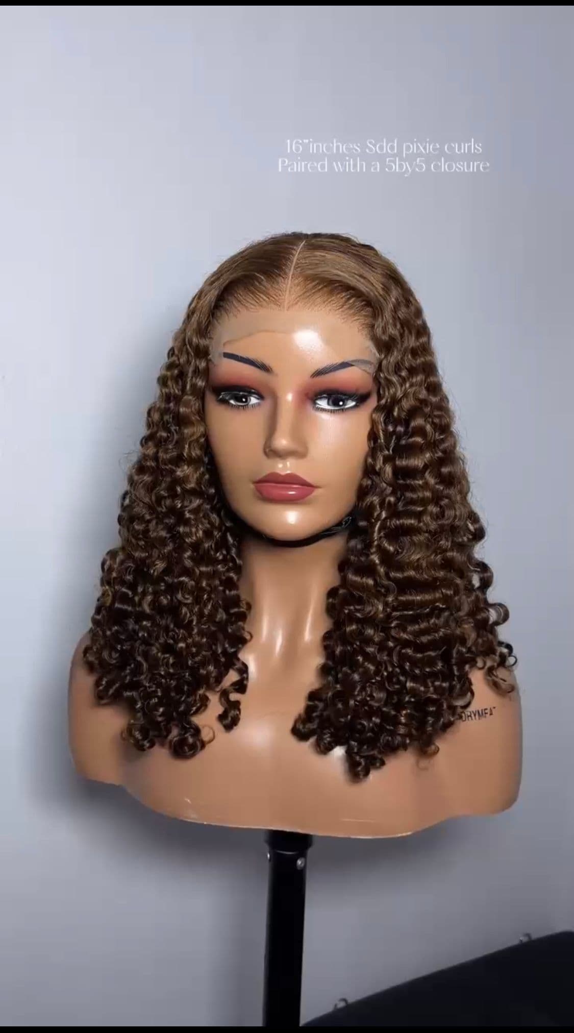 16 inches Sdd pixie curls